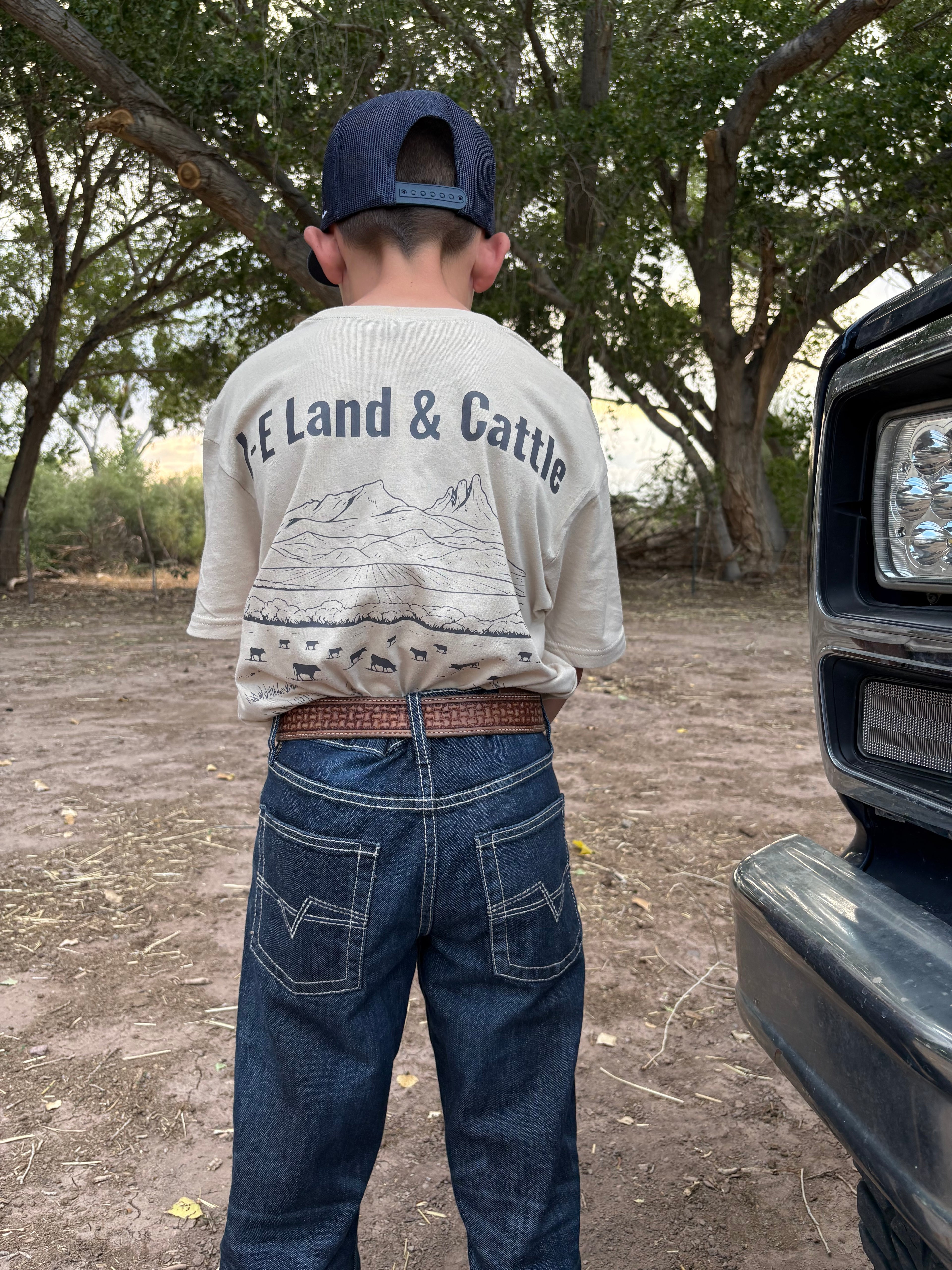 White Western Tee